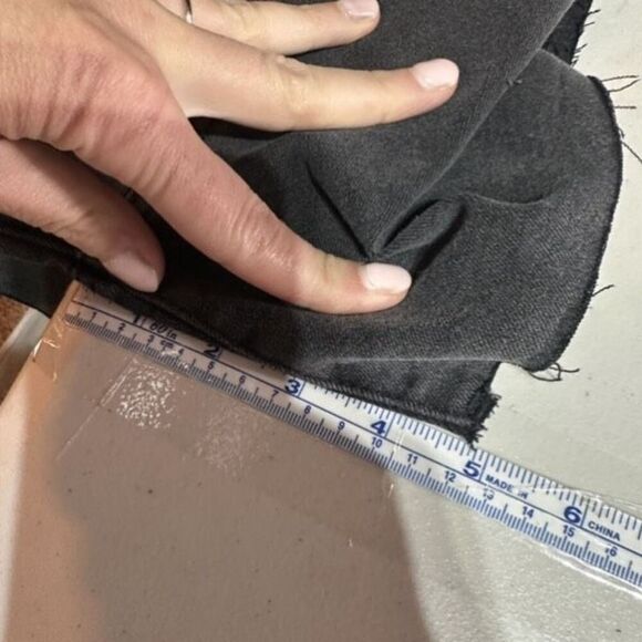 NWT Sonoma Women’s Plus Premium Hi Rise Cut Off‎ Black Denim Short Size 16 - Picture 12 of 12